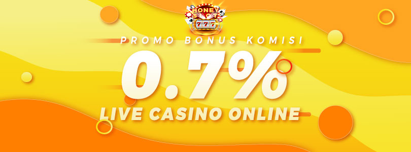 PROMO BONUS KOMISI/ROLLINGAN LIVE CASINO - HONEYSLOT777