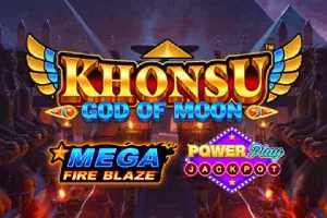 Mega Fire Blaze: Khonsu God of Moon PowerPlay Jackpot - HONEYSLOT777