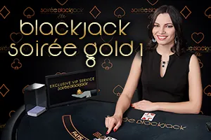 Blackjack Soirée Gold 1 - HONEYSLOT777