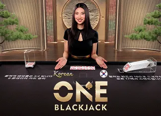 Korean ONE Blackjack - HONEYSLOT777