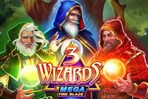 Mega Fire Blaze: 3 Wizards - HONEYSLOT777