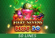 Fiery Sevens Hot 50 - HONEYSLOT777
