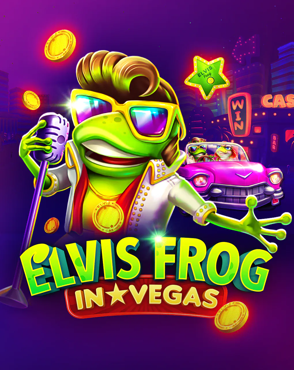 Elvis Frog In Vegas - HONEYSLOT777