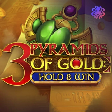 3 Pyramids of Gold: Hold & Win - HONEYSLOT777
