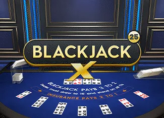 Blackjack X 25 - Azure - HONEYSLOT777