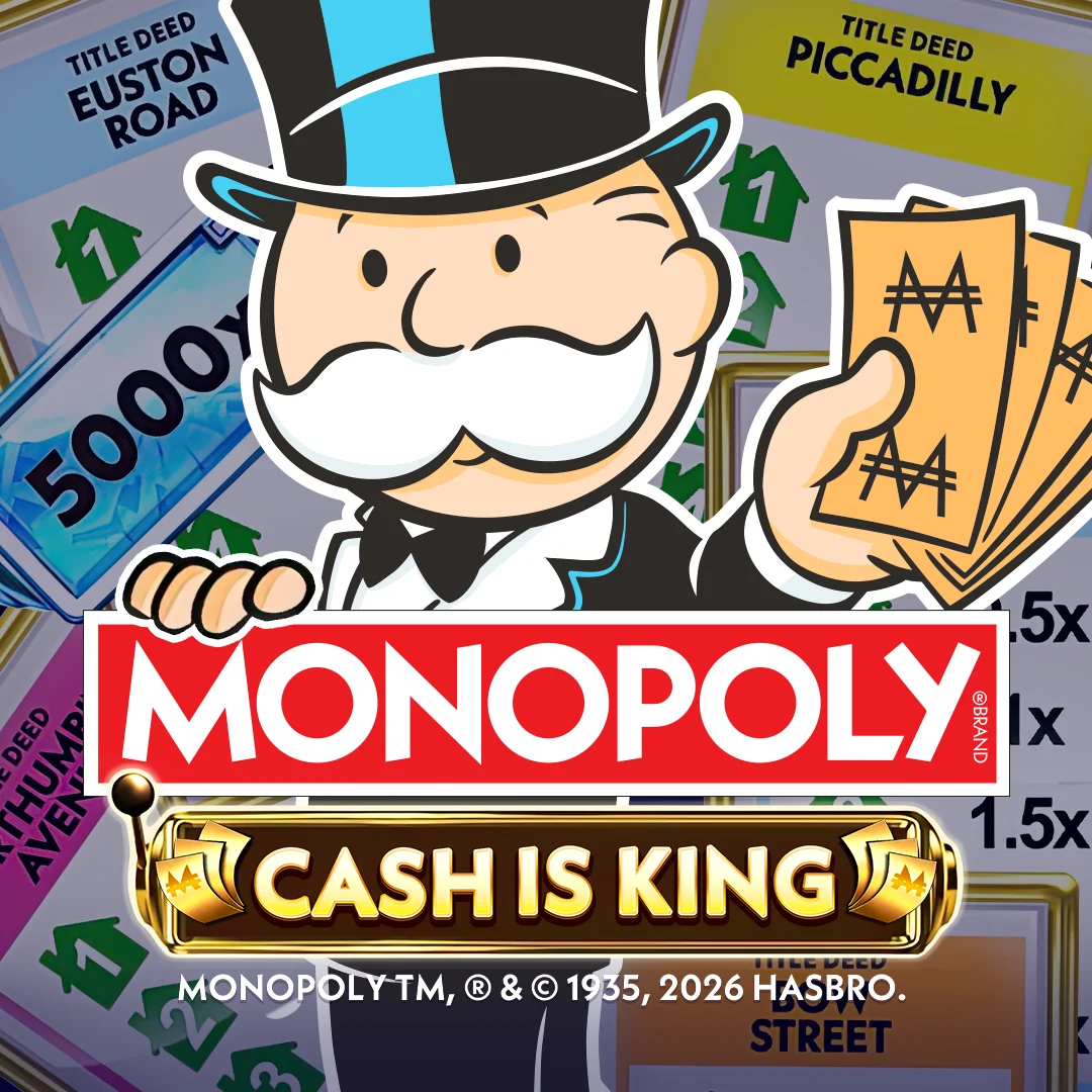 Monopoly Cash Is King - HONEYSLOT777