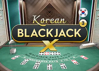 Korean BlackjackX 3 - HONEYSLOT777