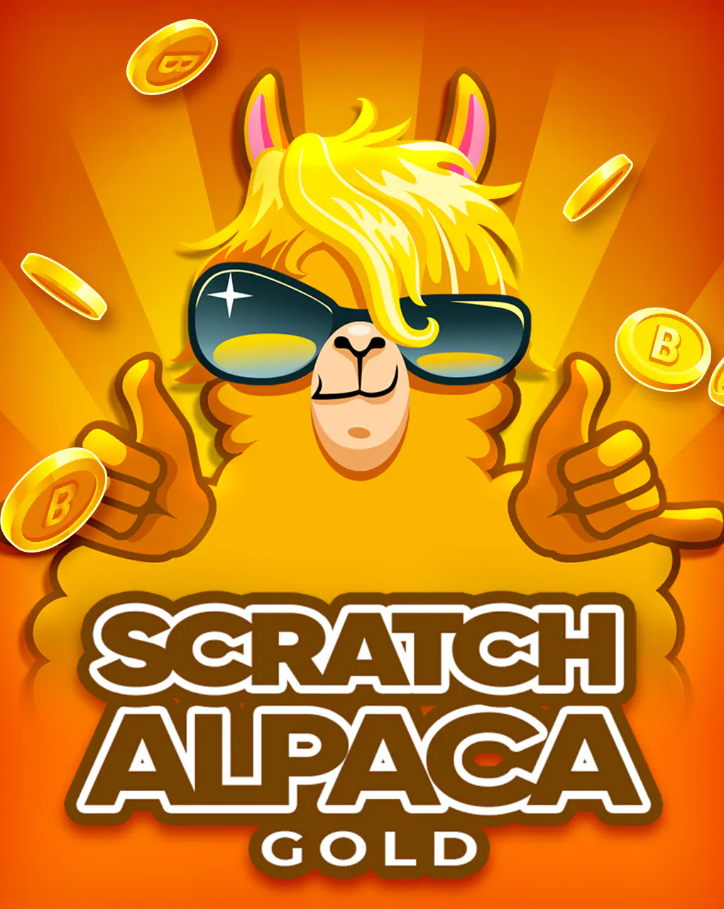 Scratch Alpaca Gold - HONEYSLOT777