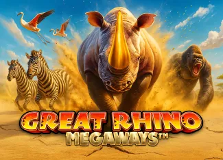 Pragmatic : Great Rhino Megaways - HONEYSLOT777