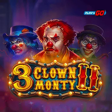 3 Clown Monty II - HONEYSLOT777