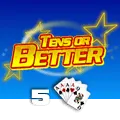 Tens or Better 5 Hand - HONEYSLOT777