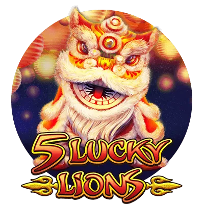 Habanero : 5 Lucky Lions - HONEYSLOT777