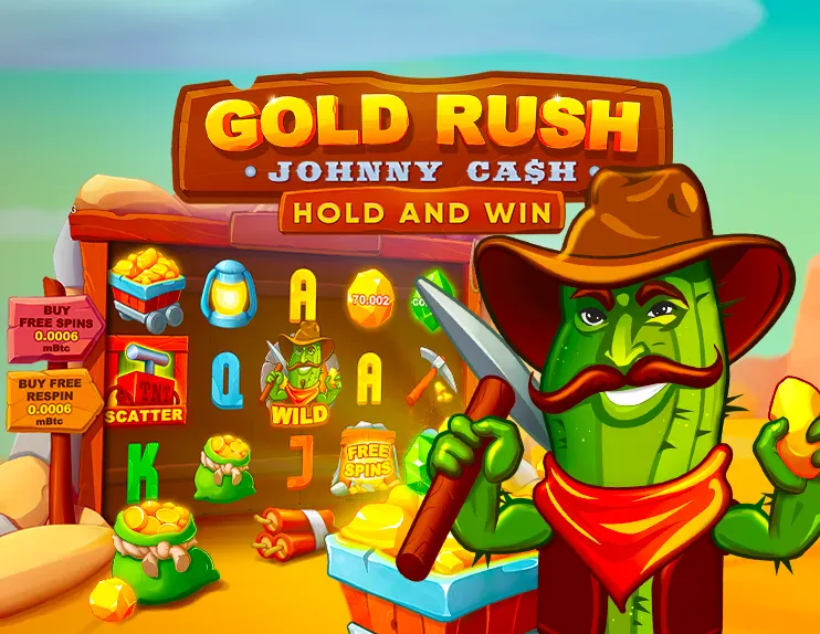 Gold Rush with Johnny Cash - HONEYSLOT777