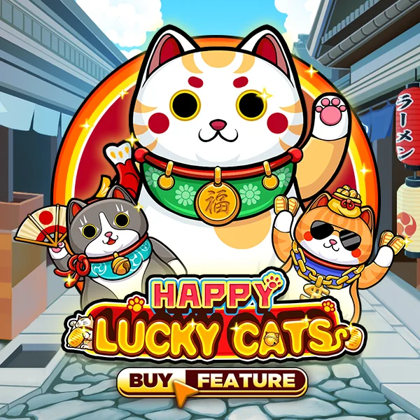 Happy Lucky Cats - HONEYSLOT777