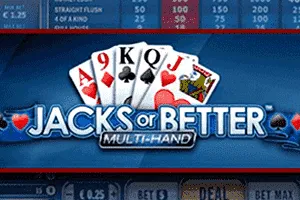 Jacks or Better Multi-Hand - HONEYSLOT777