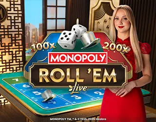MONOPOLY Roll em - HONEYSLOT777