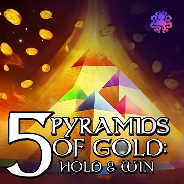 5 Pyramids of Gold: Hold & Win! - HONEYSLOT777