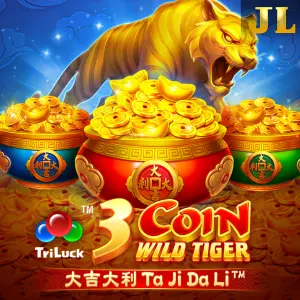 3 Coin Wild Tiger - HONEYSLOT777
