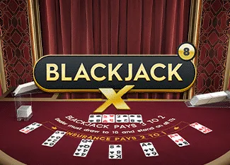 Blackjack X 8 - Ruby - HONEYSLOT777