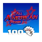 All American Poker 100 Hand - HONEYSLOT777